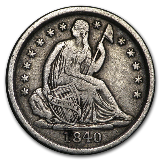 1840-O Liberty Seated Dime VF 1840-O Liberty Seated Dime VF