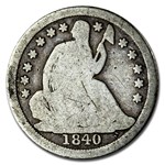 1840-O Liberty Seated Half Dime No Drapery Good