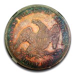 1840 (O) Liberty Seated Half Dollar AU-53 NGC (Medium Letters)