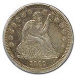 1840-O Liberty Seated Quarter VF-35 PCGS (Drapery)