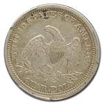 1840-O Liberty Seated Quarter VF-35 PCGS (Drapery)