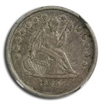 1840-O Liberty Seated Quarter XF-40 NGC (No Drapery)