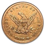 1841 $5 Liberty Gold Half Eagle XF-45 NGC