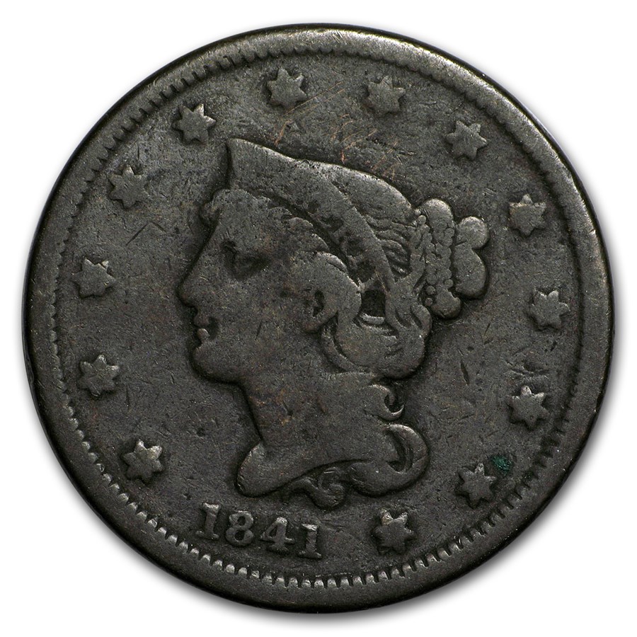 1841 Large Cent VG