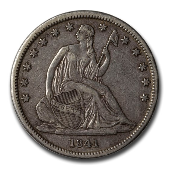 1841 Liberty Seated Half Dollar XF 1841 Liberty Seated Half Dollar XF