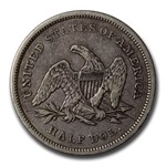 1841 Liberty Seated Half Dollar XF
