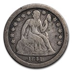 1841-O Liberty Seated Dime Fine