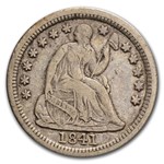 1841-O Liberty Seated Half Dime VF