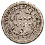 1841-O Liberty Seated Half Dime VF
