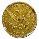 1842 $10 Liberty Gold Eagle AU-50 NGC (Small Date)