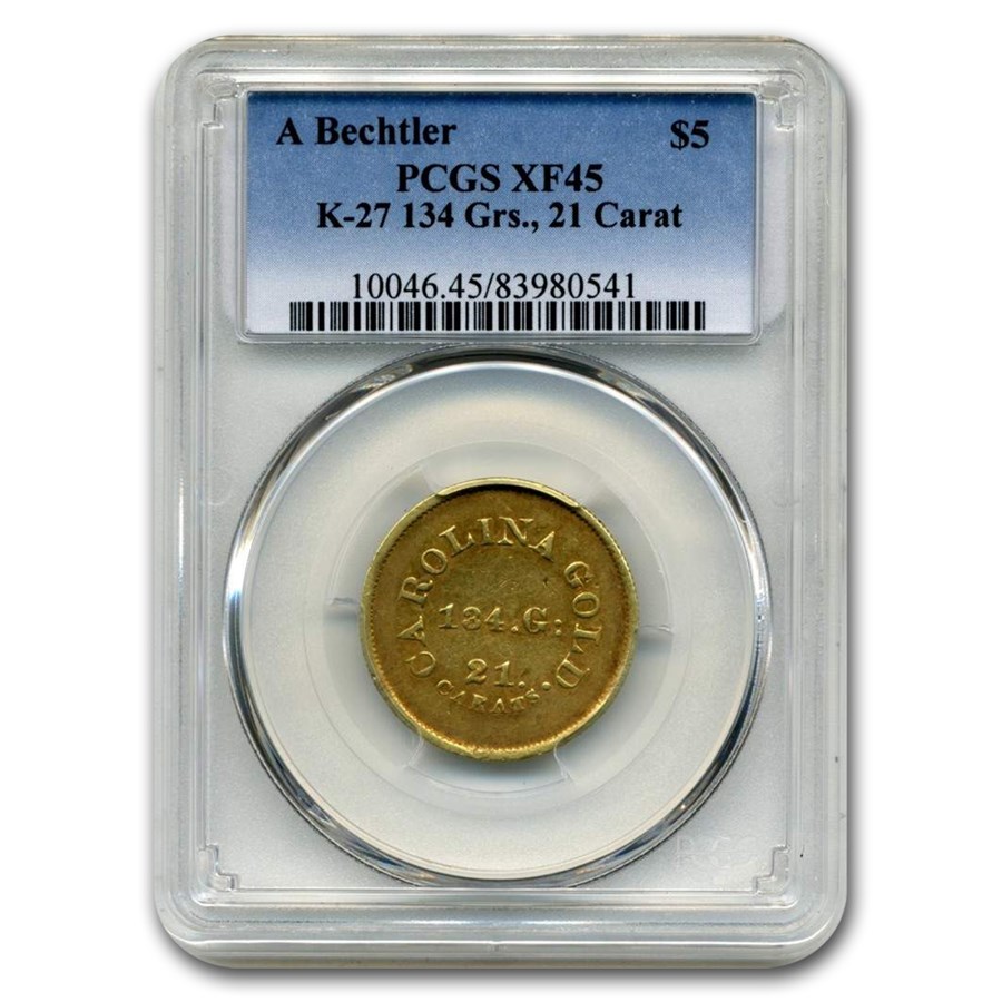 Buy 18421852 Carolina Gold Rush XF45 PCGS APMEX
