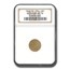 (1842-50) Carolina Gold A. Bechtler AU-58 NGC (27 grns, 21 ct.)
