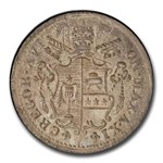 1842-B Italy Papal States 5 Baiocchi MS-63 PCGS