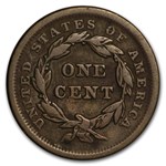 1842 Large Cent Sm Date VG