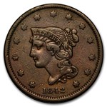 1842 Large Cent XF