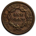 1842 Large Cent XF