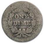 1842 Liberty Seated Dime AG