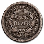 1842 Liberty Seated Dime Fine