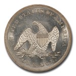 1842 Liberty Seated Dollar MS-64+ PCGS CAC