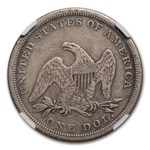 1842 Liberty Seated Dollar VF-20 NGC