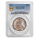 1842 Liberty Seated Half Dollar MS-65 PCGS (Medium Date)