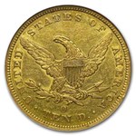 1842-O $10 Liberty Gold Eagle AU-50 NGC