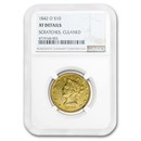 1842-O $10 Liberty Gold Eagle XF Details (Scratches, Cleaned) 1842-O $10 Liberty Gold Eagle XF Details (Scratches, Cleaned)