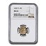 1842-O Liberty Seated Dime MS-65 NGC
