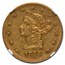 1843 $10 Liberty Gold Eagle AU-55 NGC
