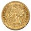 1843 $10 Liberty Gold Eagle AU-58 NGC (SS Republic, Double 843)