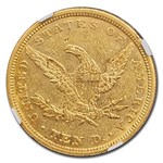 1843/1843 $10 Liberty Gold Eagle AU-55 NGC (VP-001)