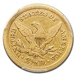 1843-C $2.50 Liberty Gold Quarter Eagle VF-25 PCGS (Large Date)