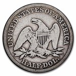 1843 Liberty Seated Half Dollar Good