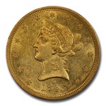 1843-O $10 Liberty Gold Eagle MS-60 PCGS