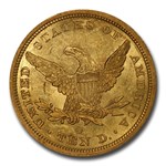 1843-O $10 Liberty Gold Eagle MS-60 PCGS
