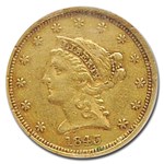 1843-O $2.50 Liberty Gold Quarter Eagle Small Date XF-45 NGC