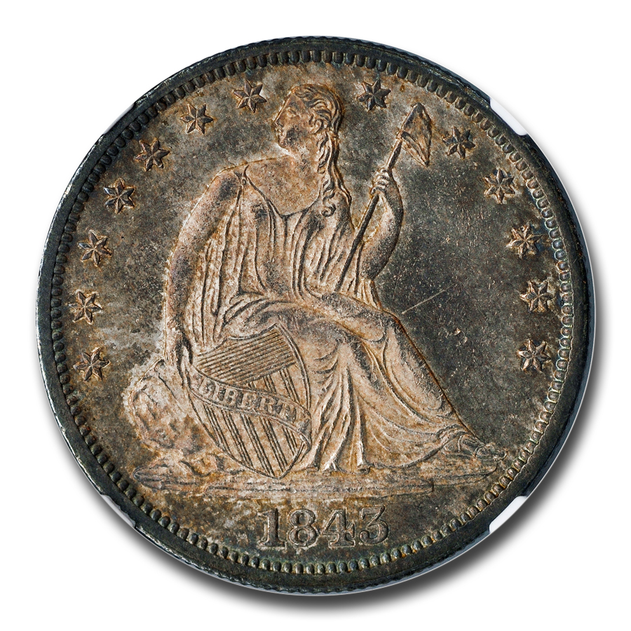 1843 O Seated Liberty Half Dollar Value - APMEX