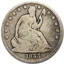 1843-O Liberty Seated Half Dollar VG