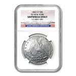 1843-O Liberty Seated Half SS New York NGC (Shipwreck Effect)