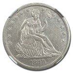1844/1844-O Liberty Seated Half Dollar AU-53 NGC (FS-301)