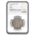 1844/1844-O Liberty Seated Half Dollar VG-8 NGC (FS-301)