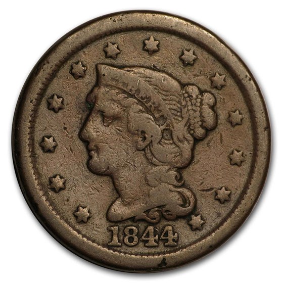 1844/81 Large Cent Fine 1844/81 Large Cent Fine