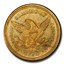 1844-C $2.50 Liberty Gold Quarter Eagle MS-61 PCGS