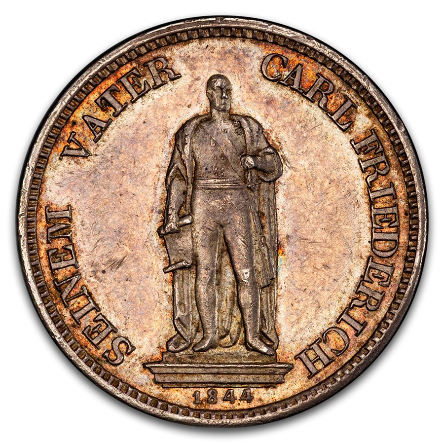 1844 Germany Pattern Kreuzer Leopold I MS-63 PCGS