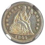 1844 Liberty Seated Dime MS-64 NGC