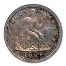1844 Liberty Seated Dime PR-64 PCGS CAC