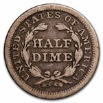 1844 Liberty Seated Half Dime Fine