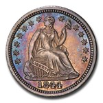 1844 Liberty Seated Half Dime PR-63 PCGS CAC