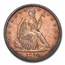 1844 Liberty Seated Half Dollar MS-65* NGC