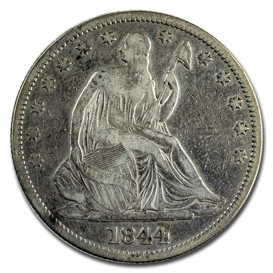 1844 Liberty Seated Half Dollar VF (Details) 1844 Liberty Seated Half Dollar VF (Details)